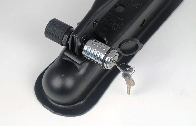 RC2 – C.T. JOHNSON Trailer Hitch Lock, Trailer Coupler Lock For 1/2 Inch Opening Conventional Lever Style Couplers Fl...